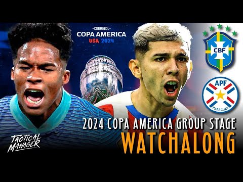 Brazil vs Paraguay 4-1 in Copa America 2024 Group Stage