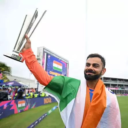 Virat Kohli was the star of India's innings